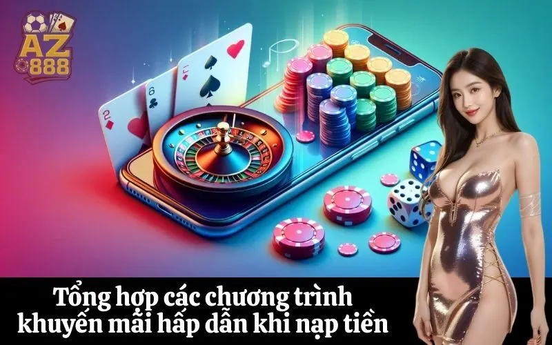 Tổng hợp các chương trình khuyến mãi hấp dẫn khi nạp tiền