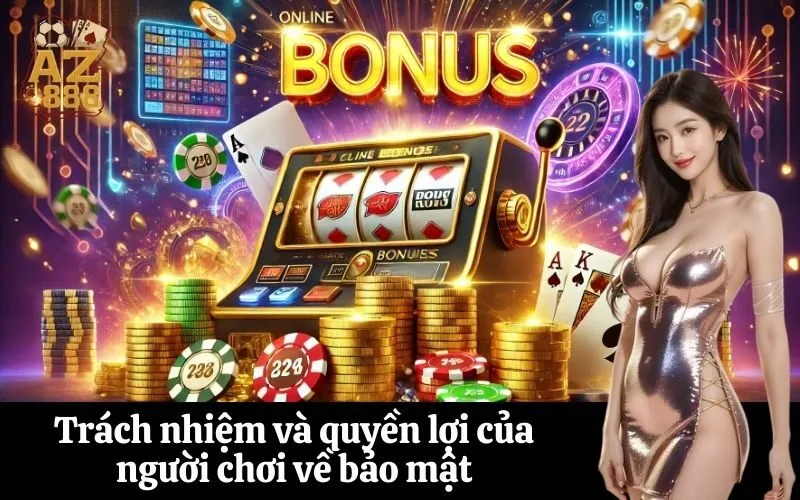 az888 Trách nhiệm và quyền lợi của người chơi về bảo mật